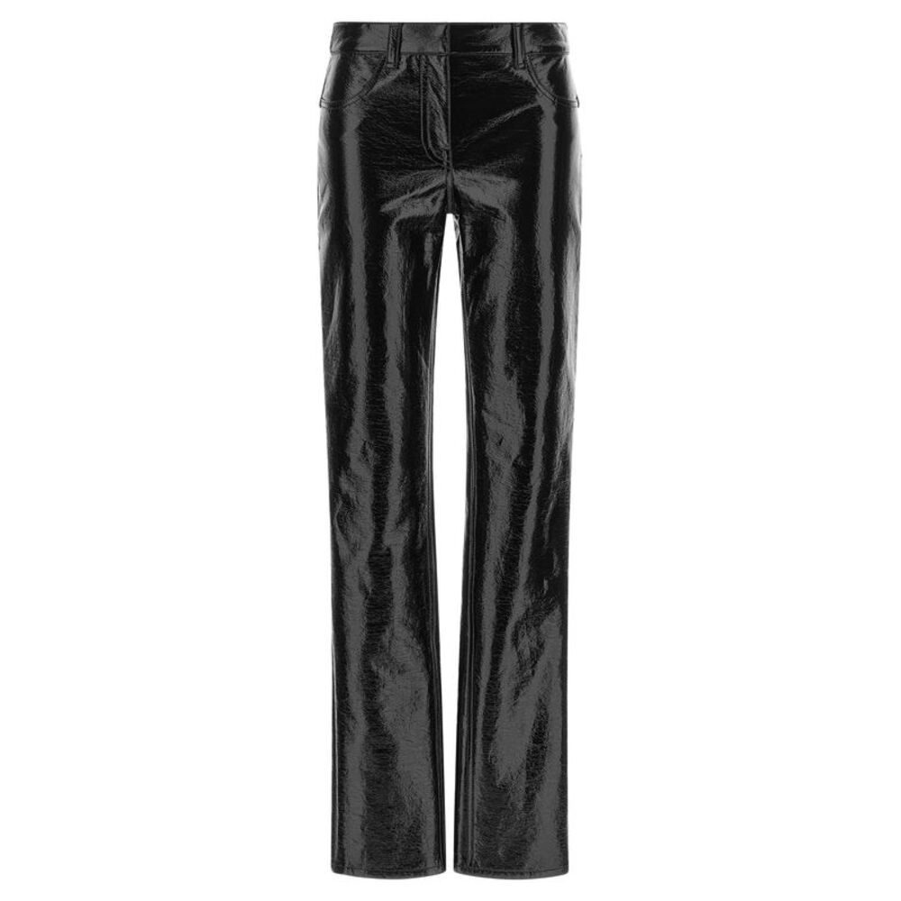 Courreges Women Straight Vinyl Pants